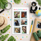 Vintage Stamp Stickers featuring Exotic Animals