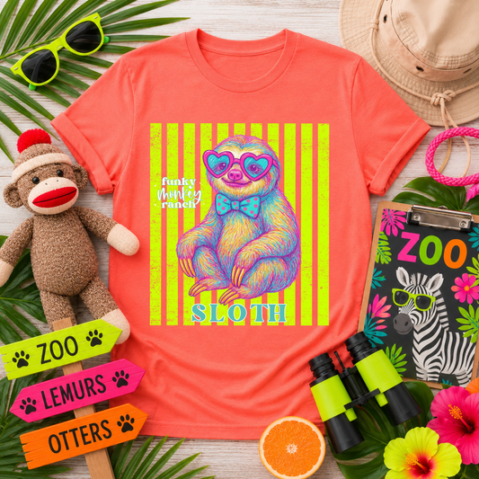 Bright Summer Sloth Shirt