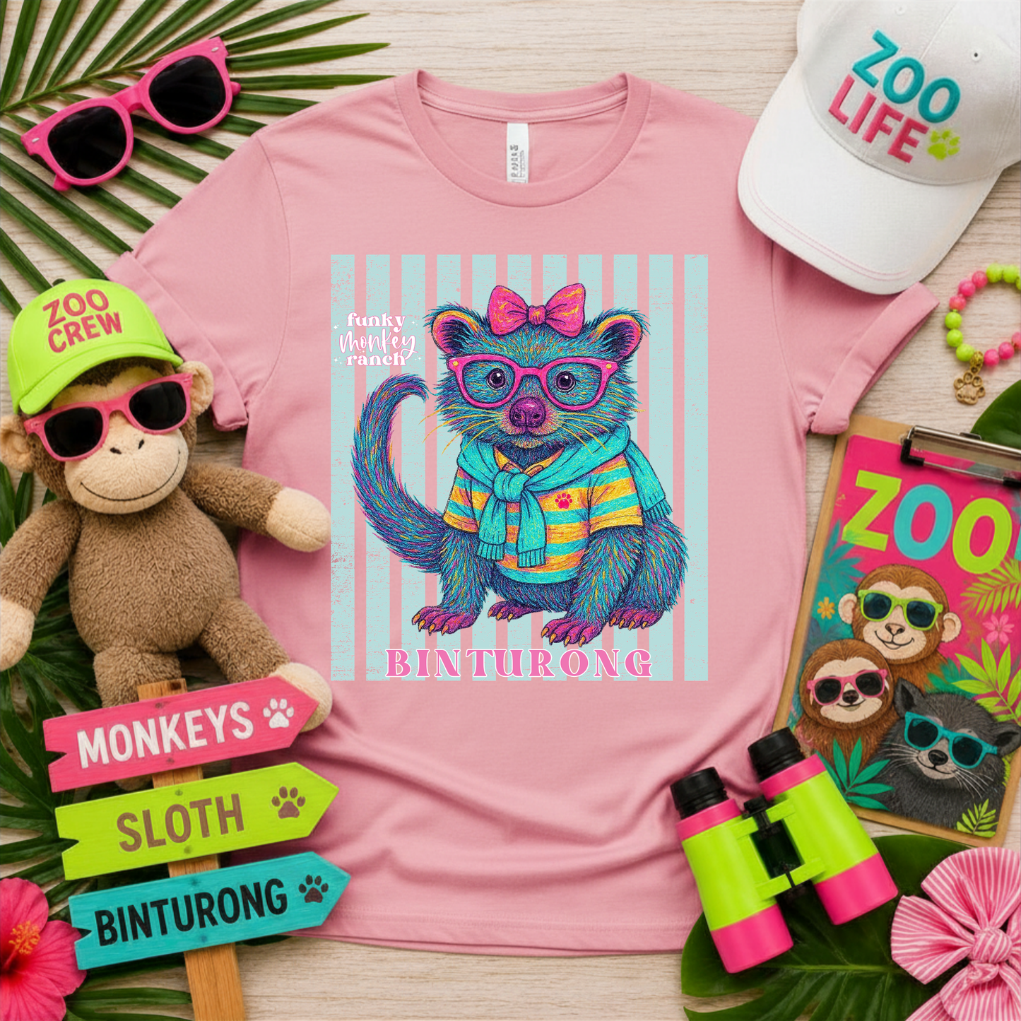 Bright Summer Binturong Shirt