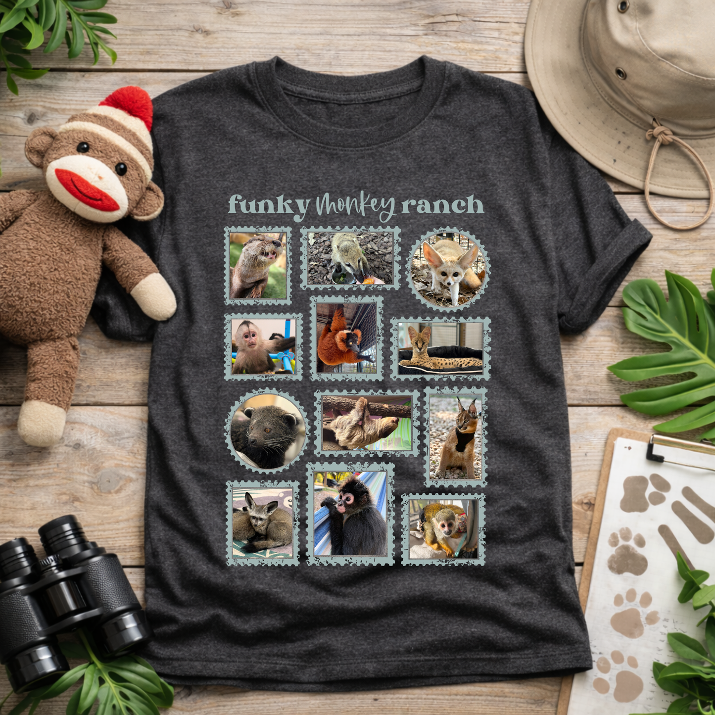 Vintage Stamp Design Tee