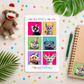 Party Animal Sticker Sheet