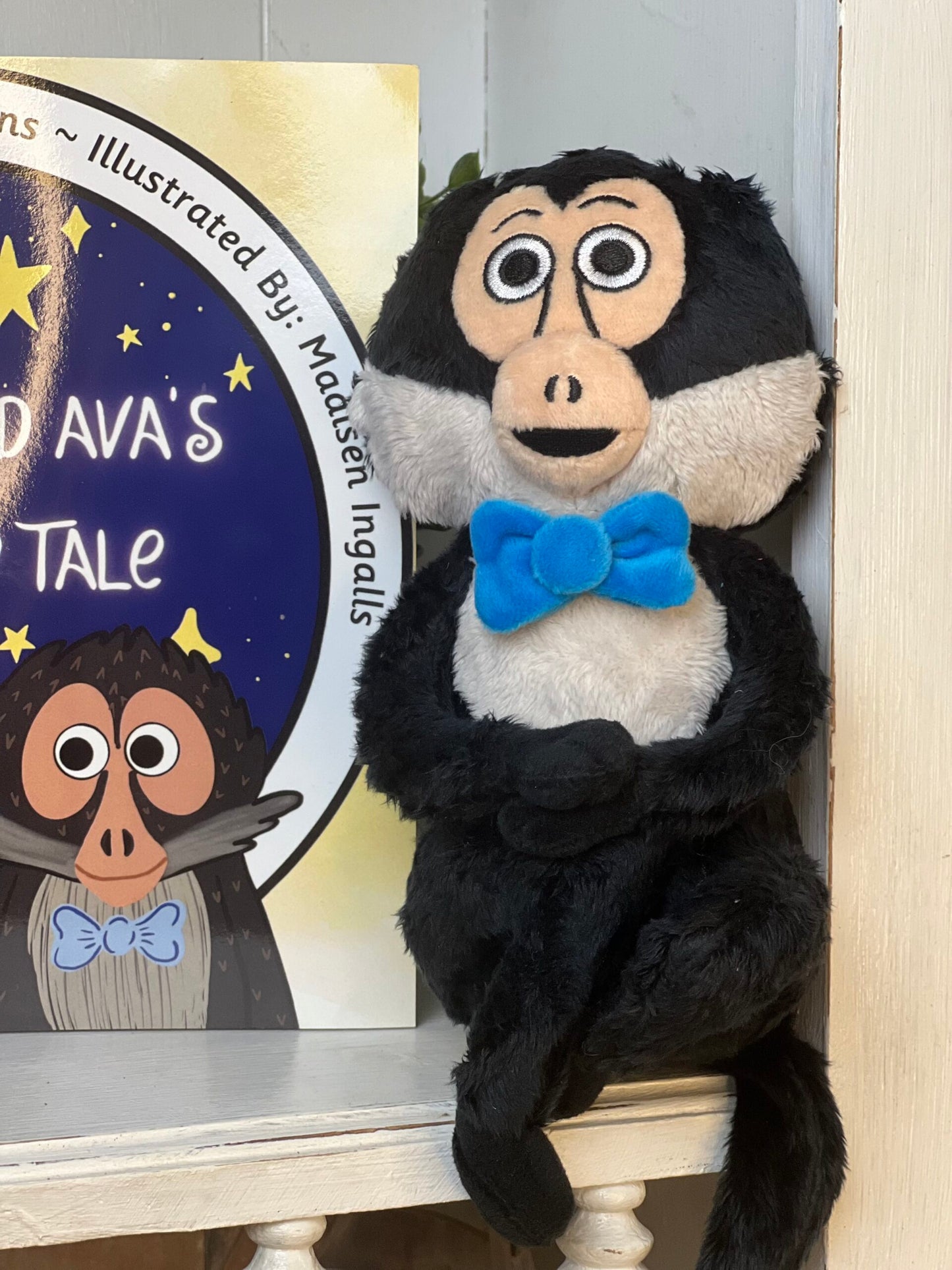 Winston and Quinley Plushies - Custom Spider Monkey Plush Animal