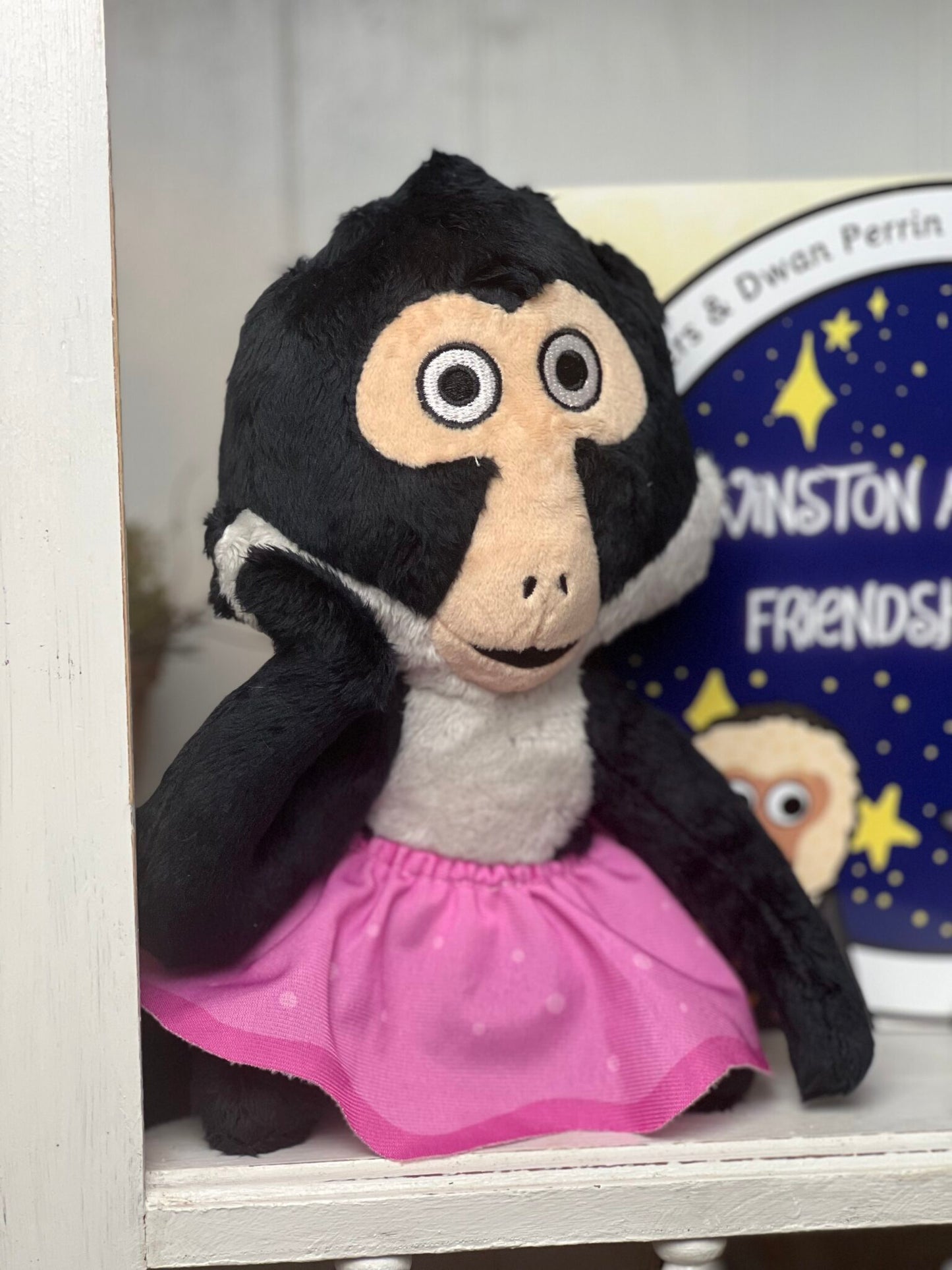 Winston and Quinley Plushies - Custom Spider Monkey Plush Animal