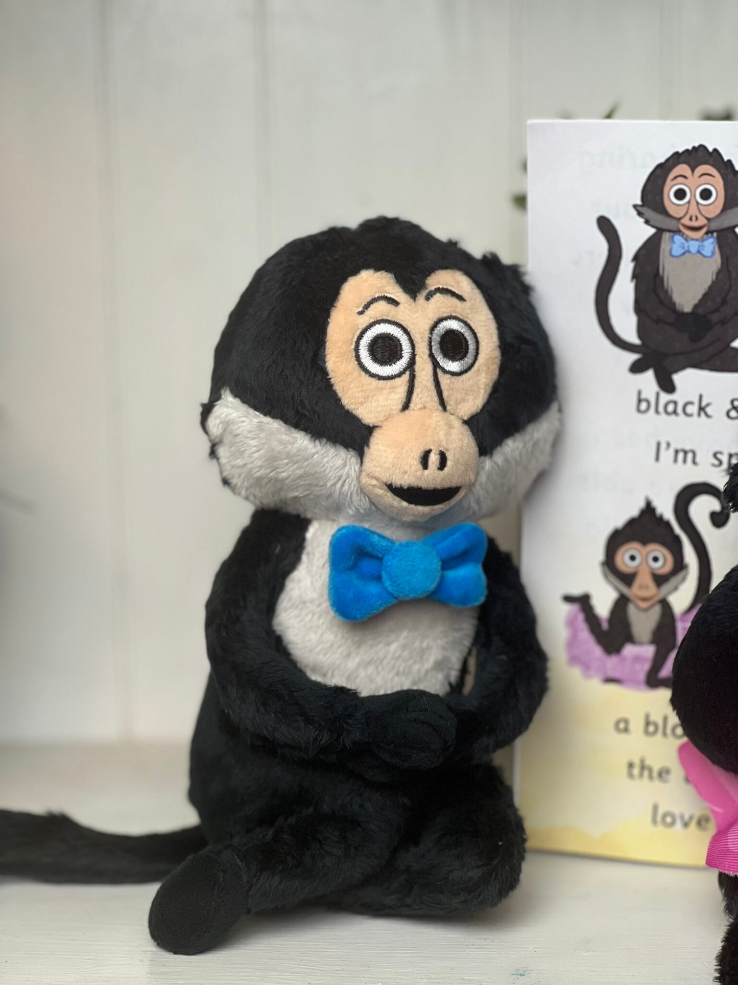 Winston and Quinley Plushies - Custom Spider Monkey Plush Animal